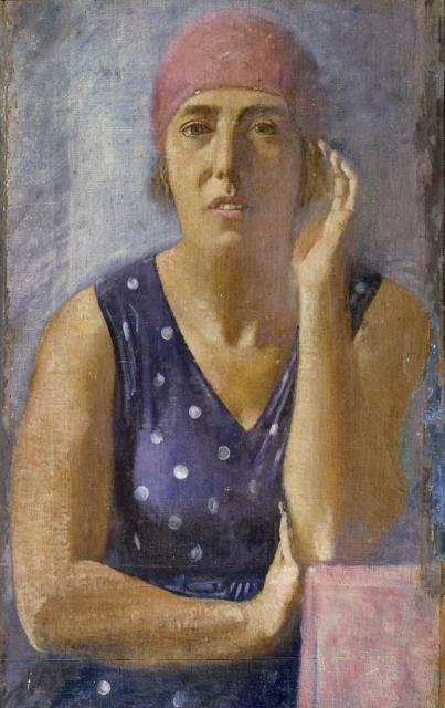 Самохвалов А.Н. Портрет Е.П.Самохваловой. 1930 Самохвалов А.Н. Портрет Е.П.Самохваловой. 1930